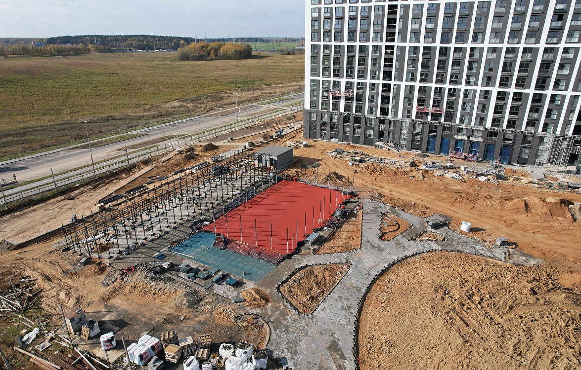 фото: Ход строительства. Октябрь 2025 - 1