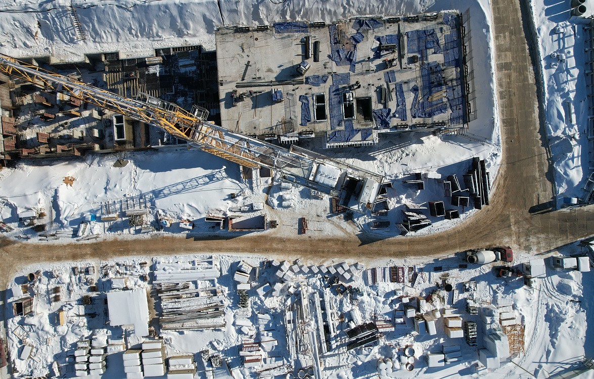 фото: Ход строительства 5, 6 и 7 дома. Февраль 2026 - 3