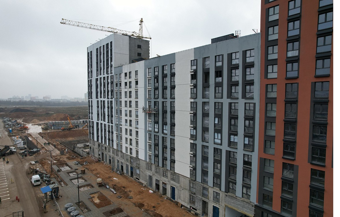 фото: Ход строительства 4 и 5 дома. Ноябрь 2025