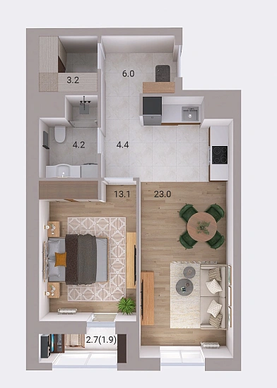 Дизайн квартиры 61 м2 фото: Дизайн квартиры 61 м2