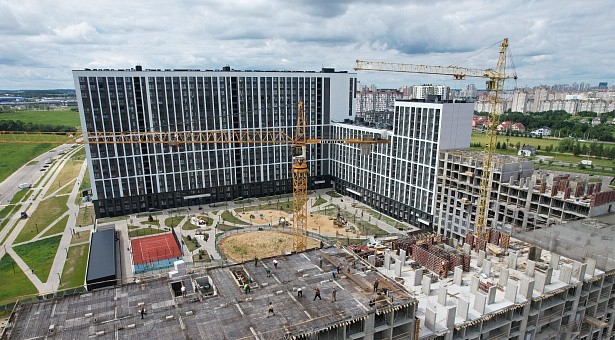 фото: Ход строительства 5, 6 и 7 домов. Июнь 2026