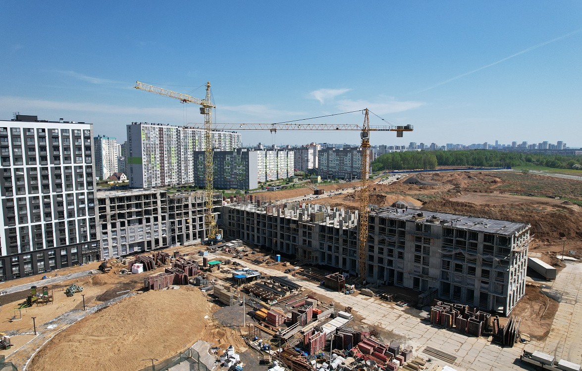 фото: Ход строительства 5, 6 и 7 домов. Май 2026 - 6