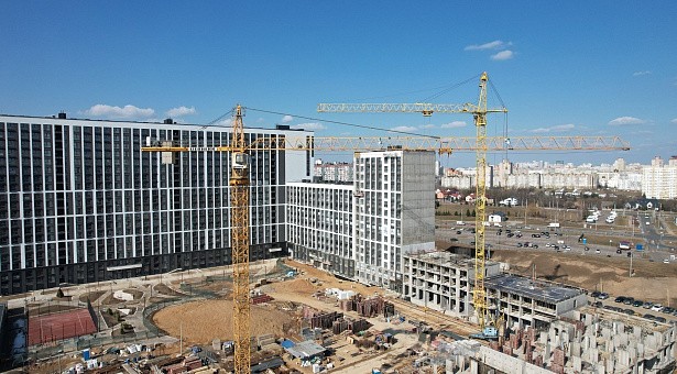 фото: Ход строительства 5 и 6 дома. Март 2026