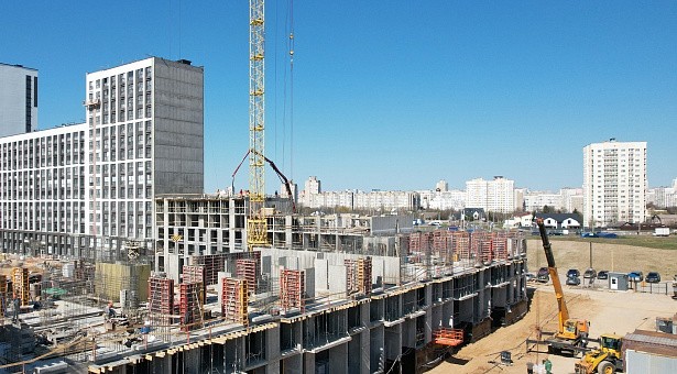 фото: Ход строительства 5, 6 и 7 дома. Апрель 2026