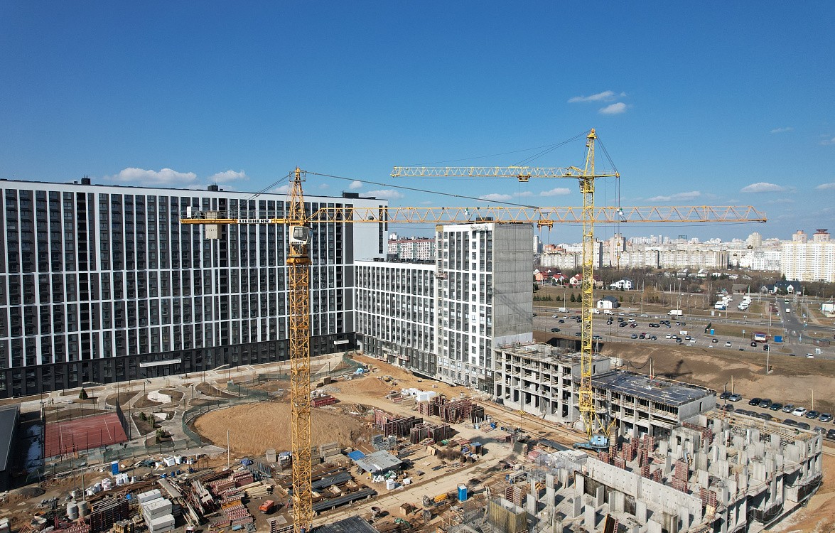 фото: Ход строительства 5 и 6 дома. Март 2026 - 2