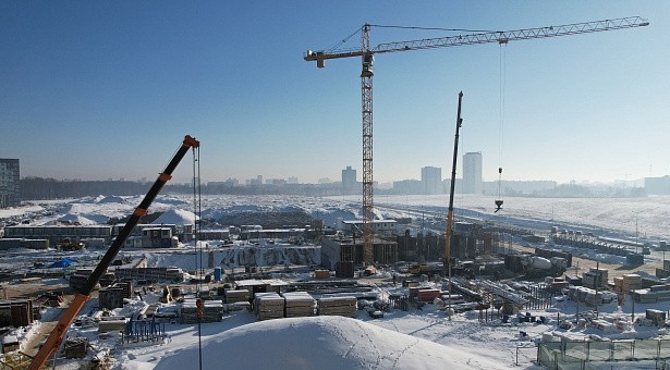 фото: Ход строительства 5 дома. Январь 2026