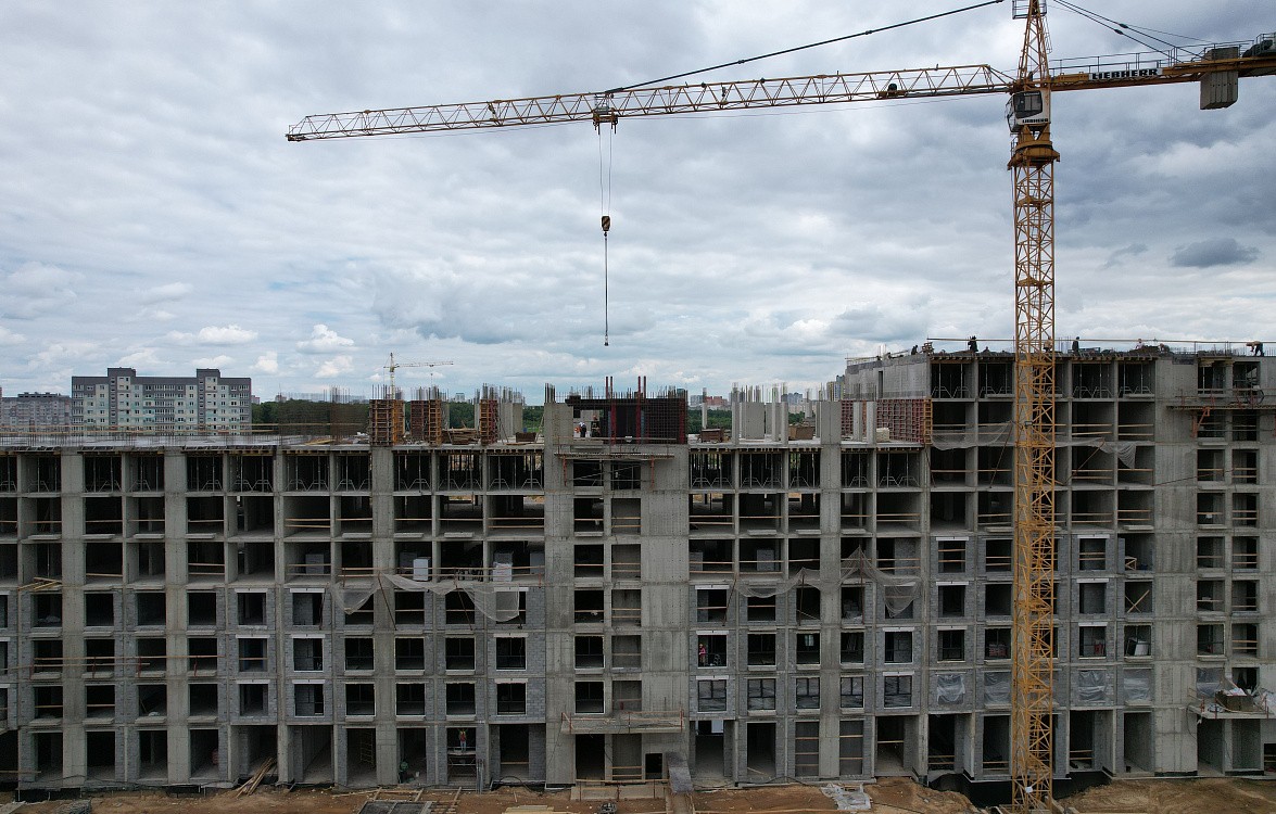фото: Ход строительства 5, 6 и 7 домов. Июнь 2026 - 4