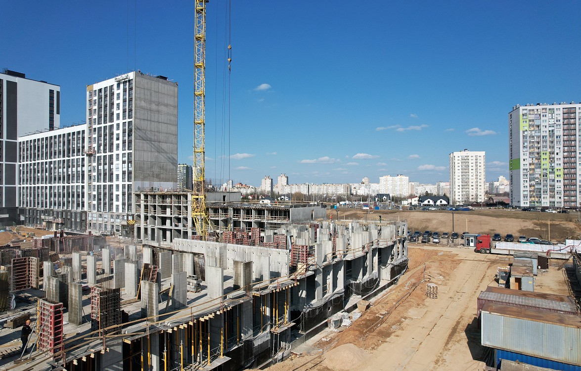 фото: Ход строительства 5 и 6 дома. Март 2026 - 3