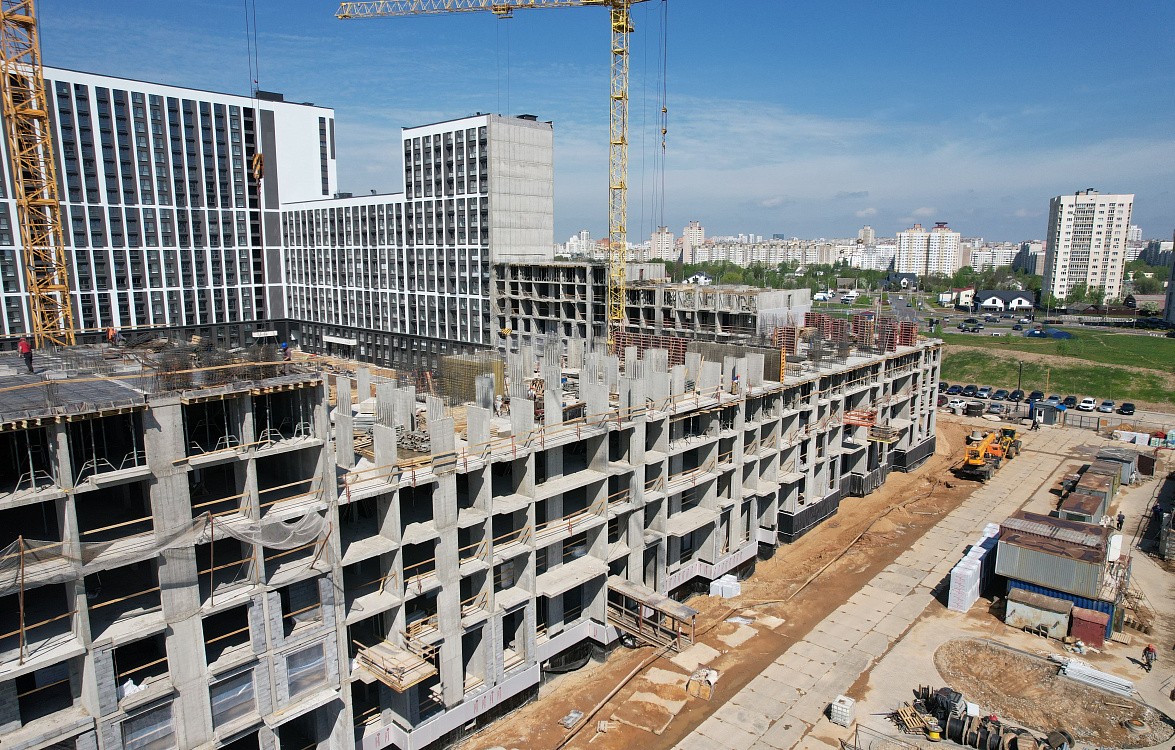 фото: Ход строительства 5, 6 и 7 домов. Май 2026 - 3