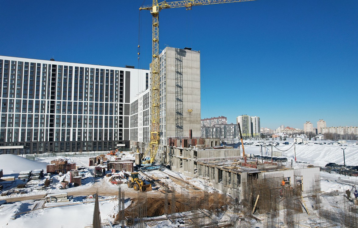 фото: Ход строительства 5, 6 и 7 дома. Февраль 2026 - 4